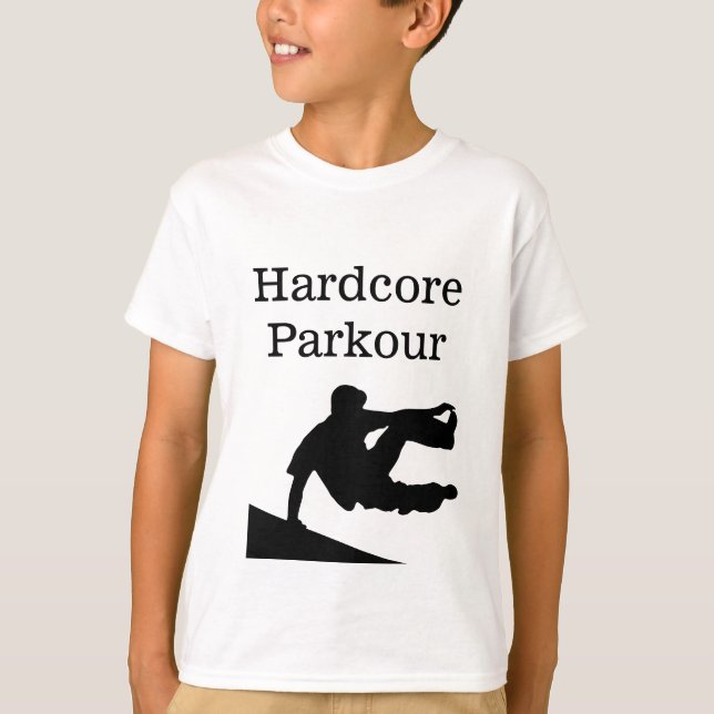 Camiseta Hardcore Parkour (Frente)