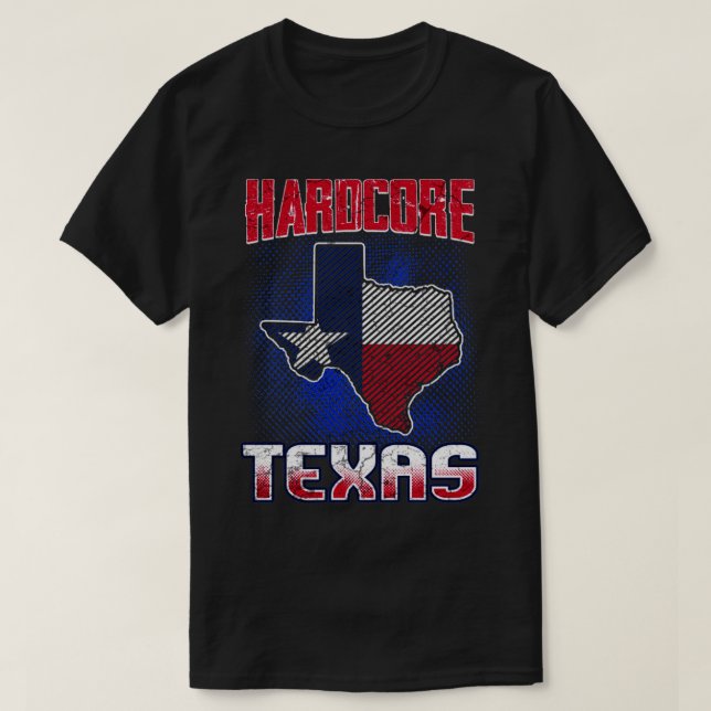 Camiseta Hardcore Texas (Frente do Design)