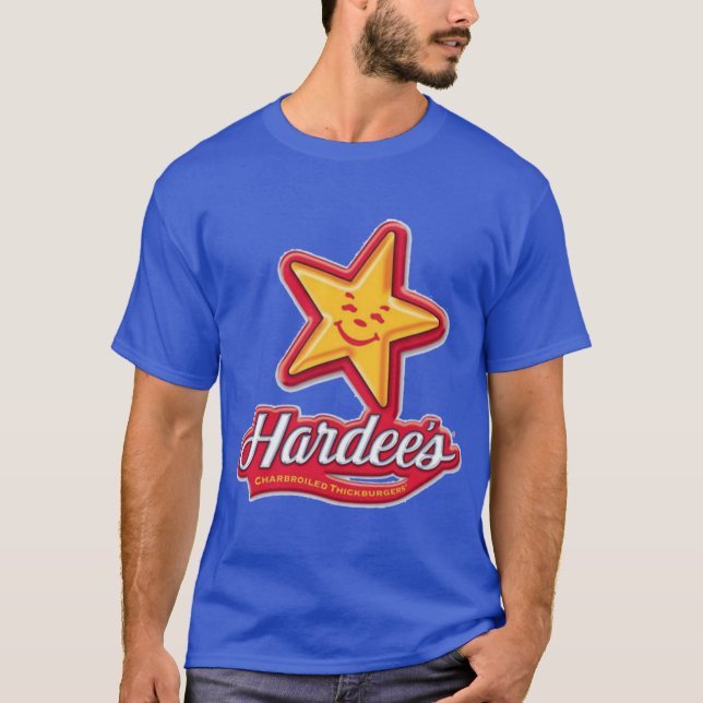 Camiseta Hardees Burger vintage (Frente)