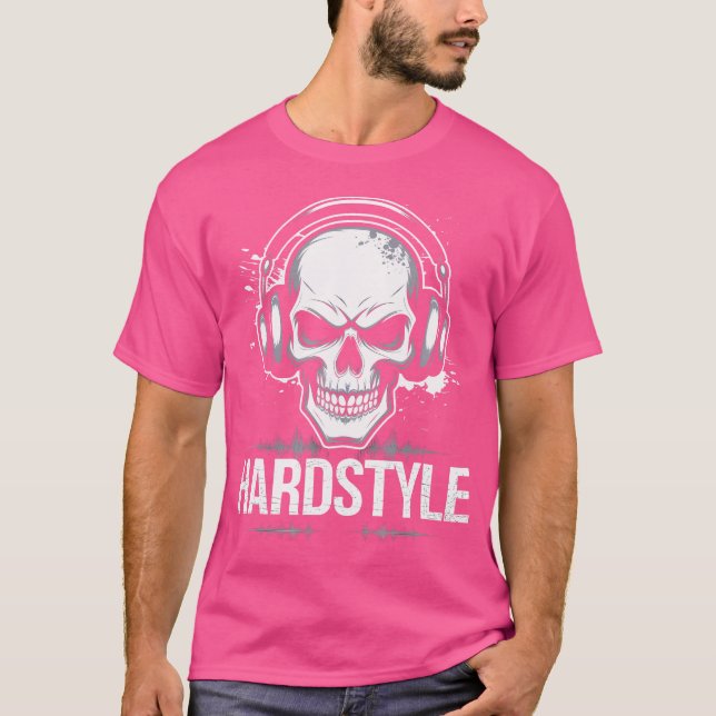 Camiseta HardTechno Rave Amor HardMusic Edm (Frente)