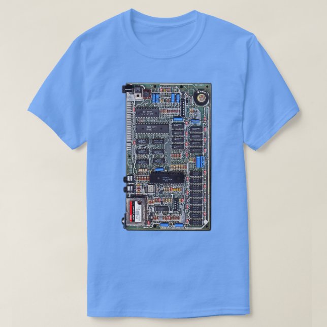 Camiseta Hardware do Espectro ZX (Frente do Design)