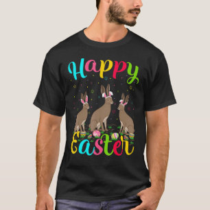 Camiseta Hare Engraçado Páscoa Ovino Felz pascoa Coelho