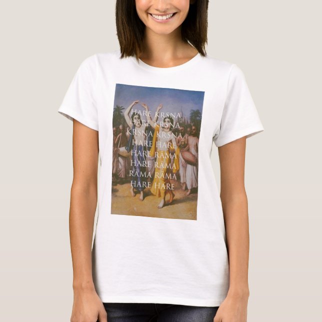 Camiseta Hare Krishna Hare Rama (Frente)