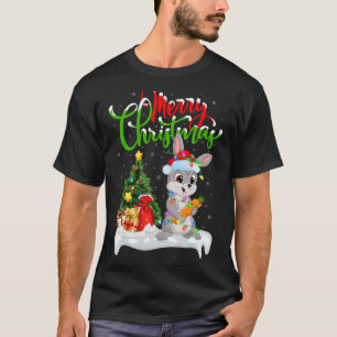 Camiseta Hare Xmas Decorreiros Papais noeis Hare Natal