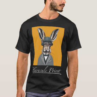 Camiseta Harecule Poirot Leporidae Detetive