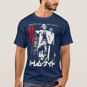Camiseta Harlem Noites 1989 Panfleto Japonês