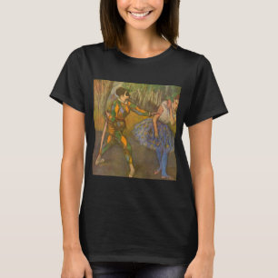 Camiseta Harlequin e Columbine por Edgar Degas Vintage Art