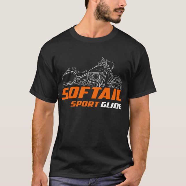 Camiseta Harley-Davidson FLSB Sport Glide Softail 2018-2024 (Frente)