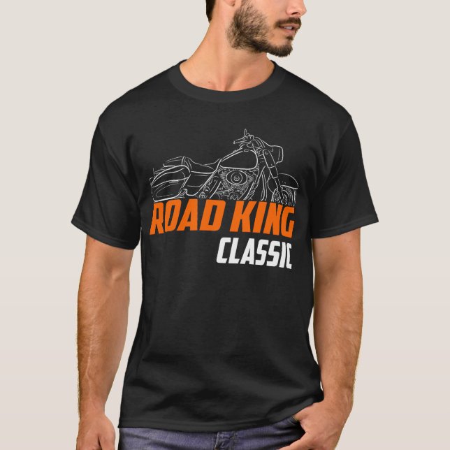 Camiseta Harley-Davidson Road King Custom FLHRS e FLHRSI (Frente)