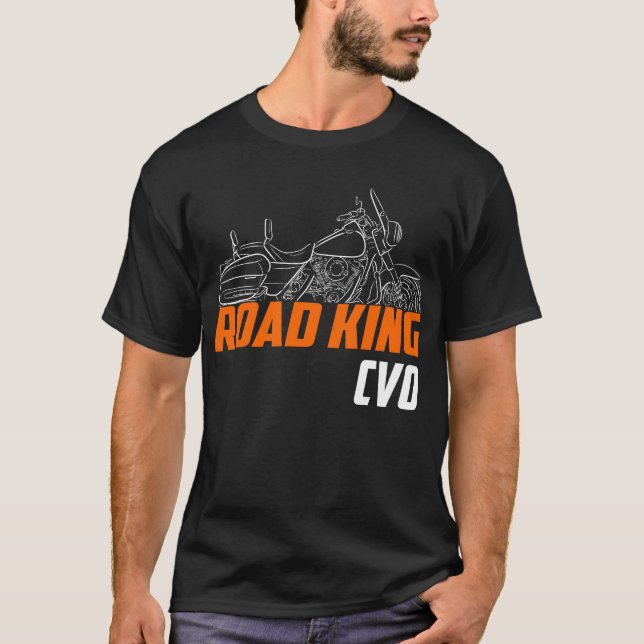 Camiseta Harley-Davidson Road King CVO FLHRSE 2007 (Frente)