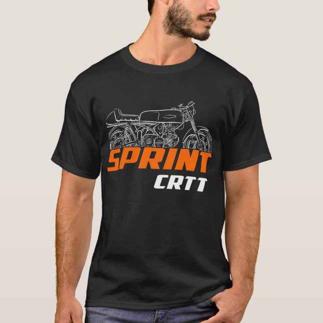 Camiseta Harley-Davidson Sprint CRTT 1963 e 1967 (Frente)