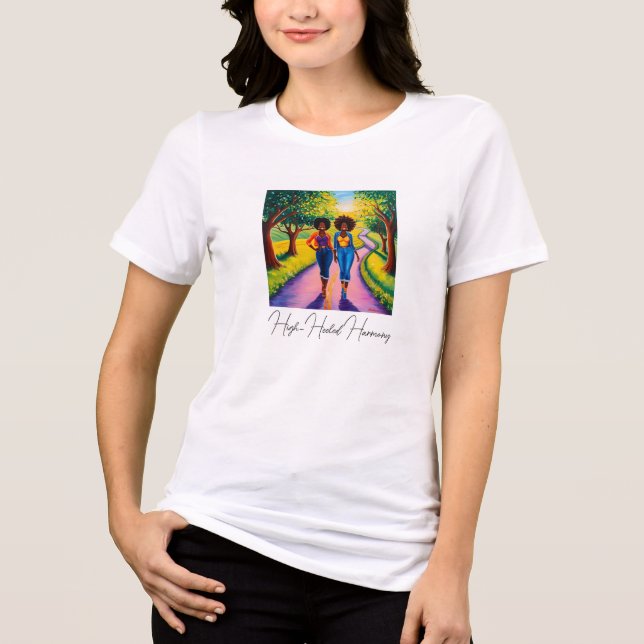 Camiseta Harmonia de Altura Alta (Frente)