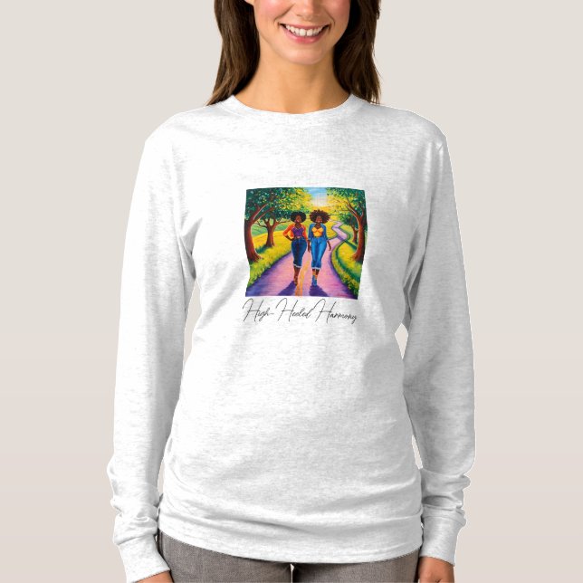 Camiseta Harmonia de Altura Alta (Frente)