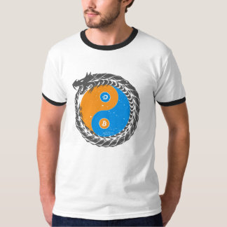 Camiseta Harmonia de BinDang - de Bitcoin & de traço