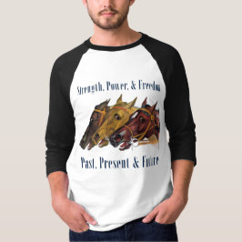 Camiseta Harmonia de Cavalo Triplo