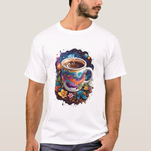 Camiseta Harmonia de Flor de Café