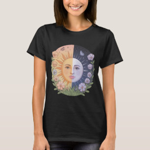 Camiseta Harmonia do Equilíbrio da Primavera – Sol & Lua na