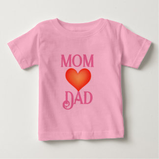 Camiseta Harmonia dos Pais: Mãe Adorava Design de Tee Pai"