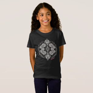 Camiseta Harmonia Floral de Renda