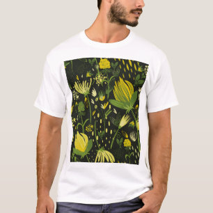Camiseta Harmonia Floral em Buquê Adorável.