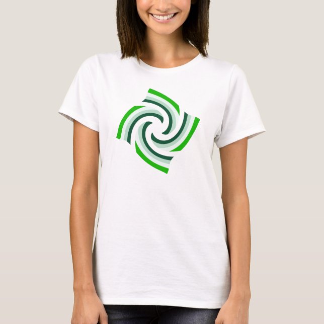 Camiseta Harmonia Verde (Frente)