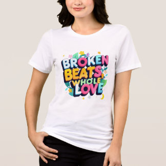 Camiseta Harmonia Vibrante: Batimentos Quebrados, Amor Inte