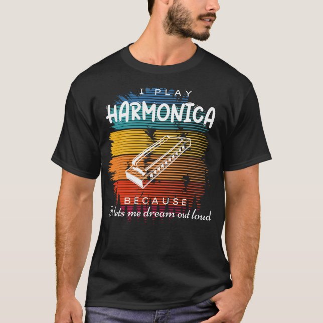 Camiseta Harmônicas Sonhãs de Dia: Joia Melódica da Harmoni (Frente)