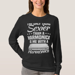 Camiseta Harmonista Mouth Organ - Harp & Harmonica