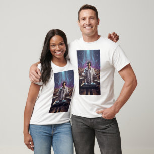Camiseta "Harmonix Threads: Onde a música encontra a tecnol