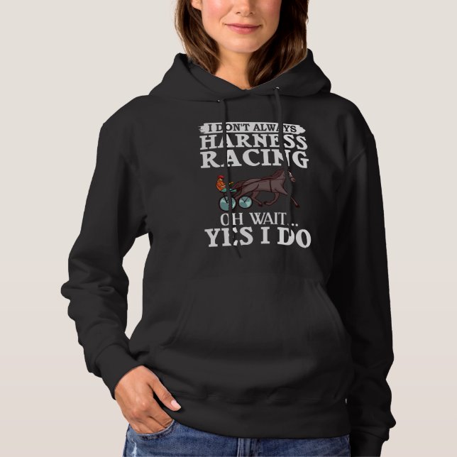 Camiseta Harness Racing Horse Race Track Racer Trotting Hor (Frente)
