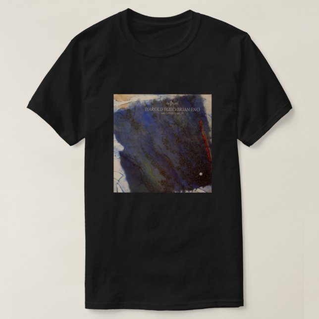 CAMISETA HAROLD BUDD E BRIAN ENO COM DANIEL LANOIS - O (Frente do Design)