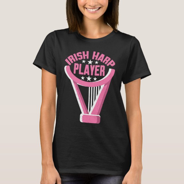 Camiseta Harp Player da Irlanda (Frente)