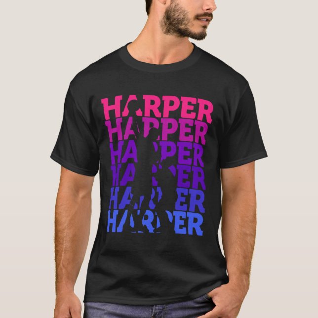 Camiseta Harper Sketll Inspira Fã Incrível 5  (Frente)