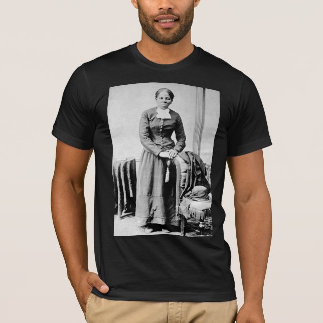 Camiseta Harriet Tubman Conductor Underground Railroad (Frente)