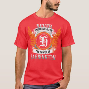 Camiseta Harrington Name Shirt Nunca Subestima O Poder