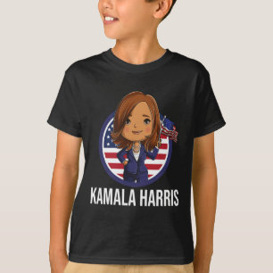 Camiseta Harris 2021 4 De Julho Para Homens Mulheres Crianç