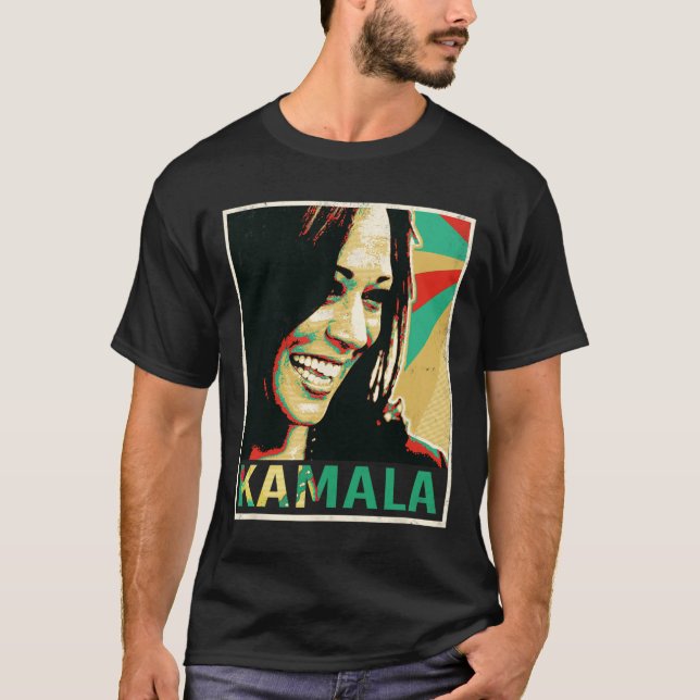 Camiseta Harris 2024 Kamala Para Presidente (Frente)