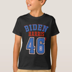 Camiseta Harris 46 ao quadrado Joe Biden 46º Presidente dos