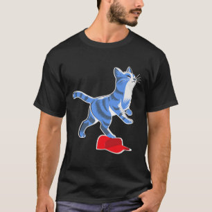 Camiseta Harris Cat Passando No Mega Hat Vp Presidente