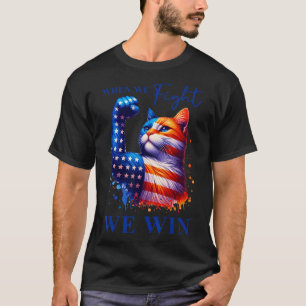 Camiseta Harris Cita Quando Lutamos Ganhamos Por Homem E Mu