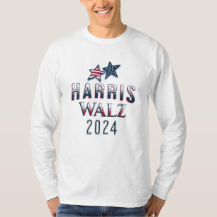 Camiseta Harris e Walz 2024 Eleição