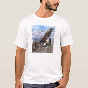 Camiseta Harris Hawk- o pastel