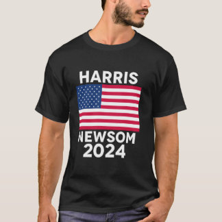 Camiseta Harris Newsom 2024 T Shirt