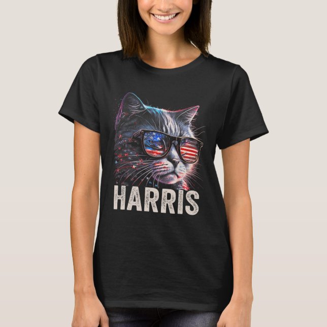 Camiseta Harris Para O Presidente 2024 Kamala Walz 2024 Pre (Frente)