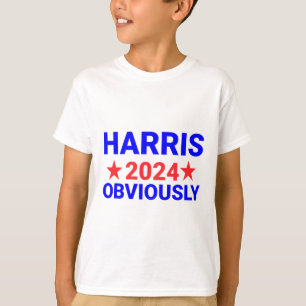 Camiseta Harris Para Presidente Obviamente 1