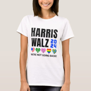Camiseta Harris Peace Love Equality Lgbb Human Rights Esper