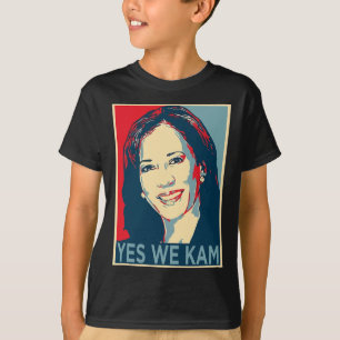Camiseta Harris Sim Nós Kam 2024 Campanha Política Eleitora
