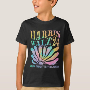 Camiseta Harris Waltz 2024 Para Um Tie Dye Mais Brilhante A