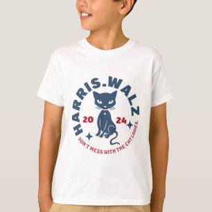 Camiseta Harris Waltz Não se meta com as damas de gato Kama