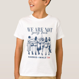 Camiseta Harris Waltz Nós Não Voltaremos Ao Vivo De Femin